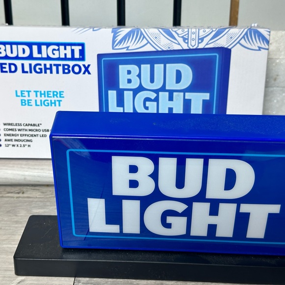 Beer Bud Light LED LIGHTBOX - Picture 7 of 8